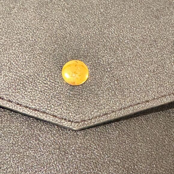 Glass Ladder & Co Megan Portfolio Black Vegan Clutch Portfolio - Picture 12 of 12